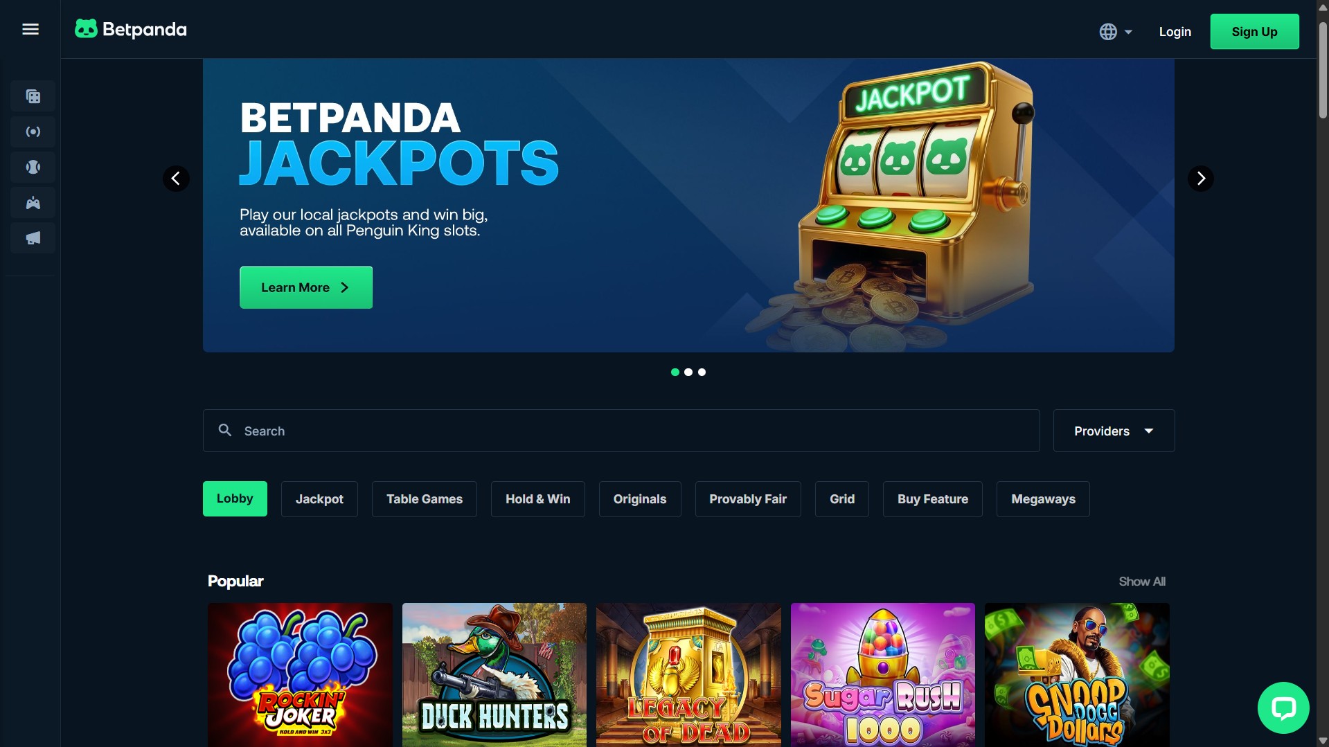 1. BetPanda - Best XRP Casino Pick